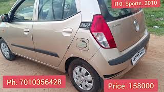 hundai i10 sports 2010 model price 158000 abi cars arcot [upl. by Comfort]