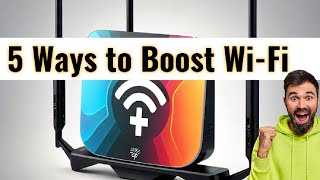 5 Ways to Boost WiFi Speed Without Upgrading Your Router  ITFO improvewifi wifi [upl. by Ingmar]