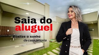 SAIA DO ALUGUEL CONQUISTE SUA CASA PRÓPRIA juazeirodonorte imoveisjuazeiro cariri casas [upl. by Nauquf890]