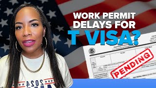 How Long to Get a Work Permit with a T Visa  ST Law Office [upl. by Eruza]