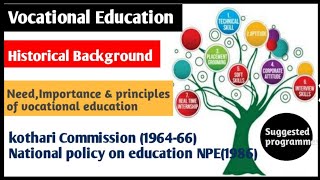 Vocational Education  Vocationalisation of Education  Need  importance and principles  BEd [upl. by Elephus]