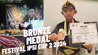 PENCAK SILAT CIUNG WANARA BRONZE MEDAL FESTIVAL IPSI CUP 2 2024 ciungwanara pencaksilat [upl. by Hannus]