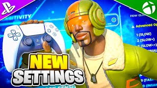 NEW BEST Controller SETTINGS  Sensitivity in Chapter 6 Fortnite Tutorial [upl. by Nayab461]