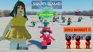 Challenge SQUID GAME Seru Banget Roblox [upl. by Anirtik90]