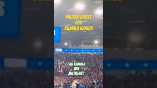 Full House Michigan Democrats turn out for Kamala Harris rally inlikeflint [upl. by Kendrick]