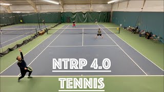 NTRP 40 Tennis  Doubles with SwingVision edition [upl. by Zirtaeb742]