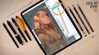 Apple Pencil Pro Pro Artist Review A TechBump Hellscape [upl. by Chyou239]