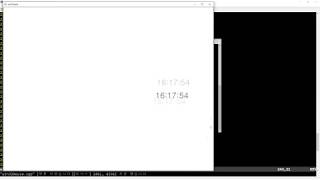 WinAPI Windows Programming using CC  Drawing a clock viewer Moving a clock viewer [upl. by Alesandrini]