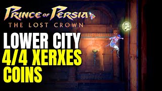 All Lower City Xerxes Coins Location  Prince of Persia The Lost Crown [upl. by Anelegna]