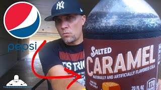 SALTED CARAMEL PEPSI® REVIEW [upl. by Dittman481]