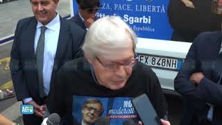 Sgarbi Noi Moderati «Stop autovelox scuola alle 10 e musei gratis» [upl. by Worthington]