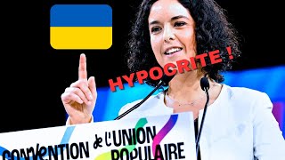 Manon Aubry une HYPOCRITE sur lUkraine   François Asselineau [upl. by Ai]