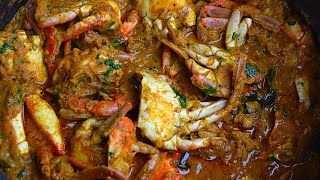 செட்டிநாட்டு நண்டு மசாலா செய்வது எப்படி  chettinad crab masala in tamil  Nandu Kulambu in Tamil [upl. by Row682]