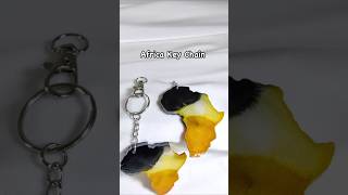 My Africa🤩 resinalcoholink resinkeychain keychain diyresinkeychain resinart resincraft [upl. by Tully]