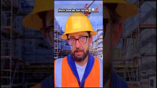 Part 85  work smarter not harde👷💡💯 workers work smart construction job viralvideo shorts [upl. by Aryn]