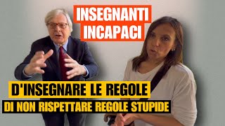 Insegnanti incapaci d’insegnare la regola di non rispettare regole stupide [upl. by Madigan369]