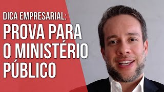 DICA EMPRESARIAL PROVA DO MINISTÉRIO PÚBLICO  Direito Empresarial [upl. by Nwahser]