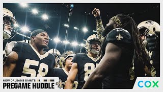 Saints Pregame Huddle vs Eagles  2024 NFL Week 3 [upl. by Orelu612]