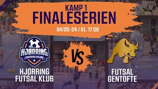 DMFinale Hjørring Futsal Klub  Futsal Gentofte [upl. by Frodine]