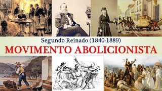 História do Brasil  Segundo Reinado 18401889  Aula 06  Movimento Abolicionista [upl. by Hoeg]