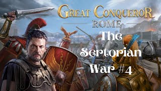 Great Conqueror Rome  The Sertorian War Battle of Sucro 4 [upl. by Mialliw]