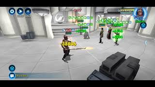 Grand Arena 5v5  Darth Bane vs Leia  WIN [upl. by Llewsor]