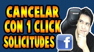 ✅ COMO CANCELAR TODAS LAS SOLICITUDES DE AMISTAD ENVIADAS EN FACEBOOK  CON UN CLICK 2022 😱 [upl. by Olonam]