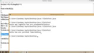 Java IO Tutorial  3  Byte Array InputOutput Stream  System NanoTime  JOptionPane [upl. by Leumel549]