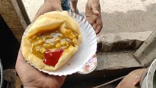 নানপুরি  How To Prepare Naan Puri ON STREET With Naan PURI RecipeBengali style [upl. by Ronile588]