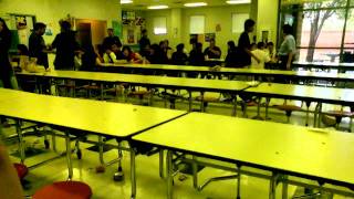 Stevenson Middle School 8th Grade Food Fight [upl. by Amby]