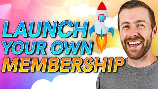 How to Build a Membership Website easy 5step guide [upl. by Suirad]