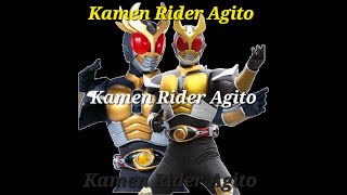 Kamen Rider Agito Opening quotKamen Rider AGITOquot CCSubtitles English and Japanese [upl. by Elamaj400]