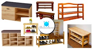 30 Woodworking Shoe Racks Ideas  30 Woodworking Shoe Rack DIY Projects [upl. by Cacka830]