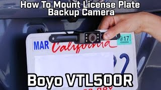 Boyo VTL500R Wifi Reverse Back up Camera [upl. by Rafaellle]