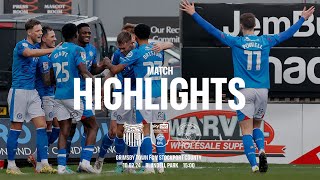 Grimsby Town Vs Stockport County  Match Highlights  100224 [upl. by Inessa726]