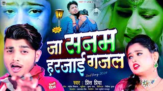 NonStop 2024 Ja Sanam Harjai गजलें  Prince Priya jakhmi jukebox दर्दभरीgana Sadsong जख्मीगीतNew [upl. by Gauldin]