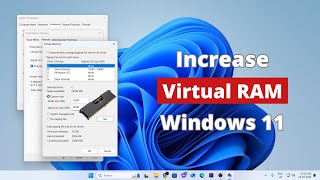 How To Increase Virtual Ram on Windows 11 [upl. by Rumney344]