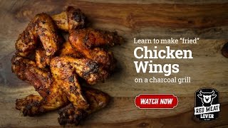 Grilled Chicken Wings  The Secrets to Grilling Perfect Crispy Chicken Wings [upl. by Kimon]