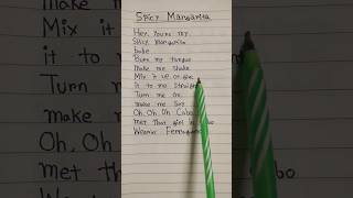 Jason Derulo amp Michael Buble Spicy Margarita lyrics lyrics spicymargarita shorts [upl. by Enra982]