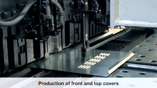 Triax Systems  From steel sheet to enclosure extended version [upl. by Blaire]