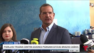 Pierluisi responde a quienes alegan que está de brazos caídos tras las primarias [upl. by Scrivens]