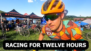 RACING A MTB FOR 12 HOURS STRAIGHT Duo 12HR racing [upl. by Ettennaj]