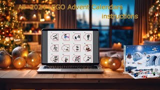 All 2024 LEGO Advent Calendars instructions [upl. by Conard397]