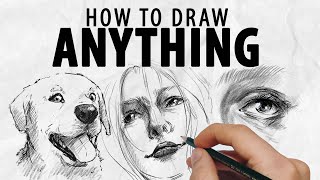 HOW TO DRAW ANYTHING No clickbait  Drawlikeasir [upl. by Eidualc]