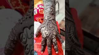 New mehndi design arosa Mehandi diesing New design online booking my WhatsApp number [upl. by Aihn584]