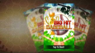 Big Hit Baseball HD video game trailer  iPhone [upl. by Haibot]