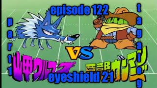 eyeshield 21 episode 122 tagalogpart1 [upl. by Asirem]