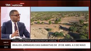 Dr Artur Manjata entrada em funções dos juízes de garantias em Angola [upl. by Jobey454]