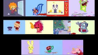 All Happy Tree Friends Smoochies Played at Once Remastered [upl. by Cira885]