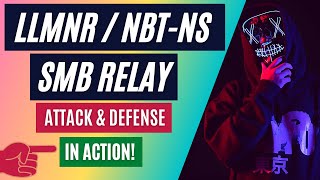 🚀 LLMNR NBTNS  SMB Relay  Responder  Impacket  Hashcat  MS AD GPO  Attack amp Defense 🛡️ [upl. by Dierdre]